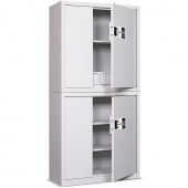 虎牌分体双节保密柜文件存储柜国保电子锁