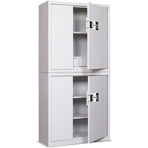 虎牌分体双节保密柜文件存储柜国保电子锁